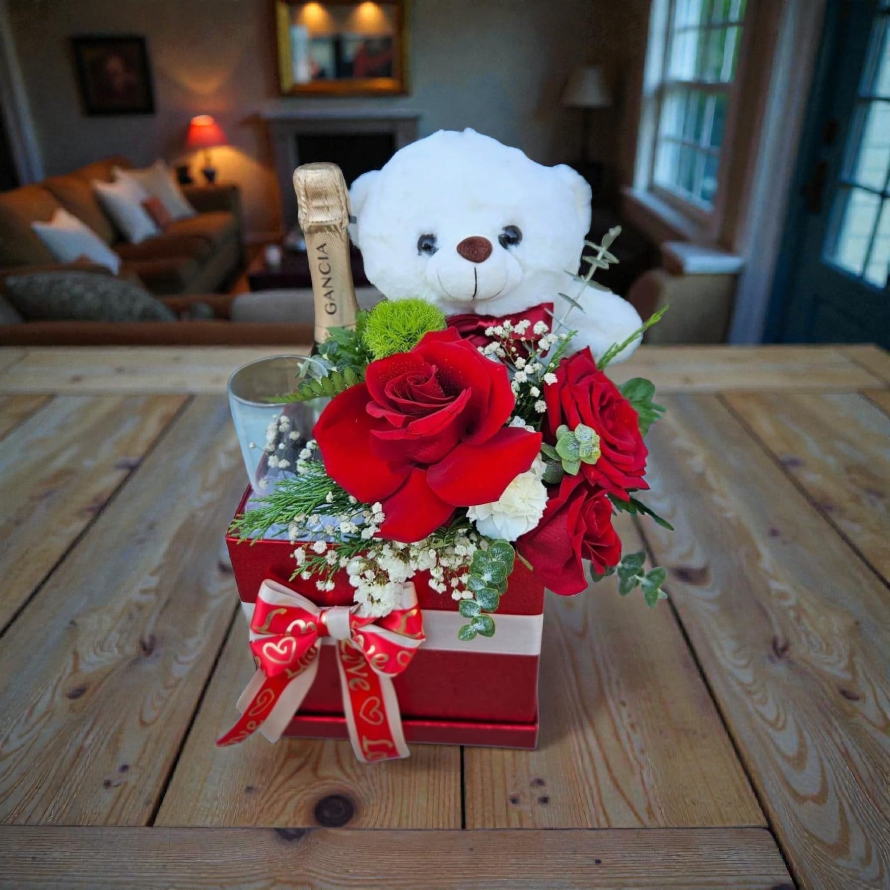 CAIXA BUQUÊ DE AMOR