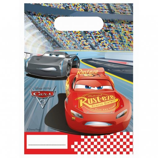 6 Sacos de Oferta Cars 3 McQueen (Carros)