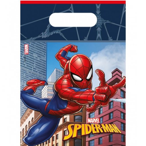 6 Sacos de Oferta Spider-Man (Homem-Aranha)