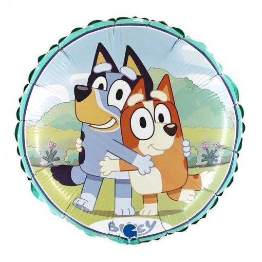 Balão Foil 46cm Bluey e Bingo